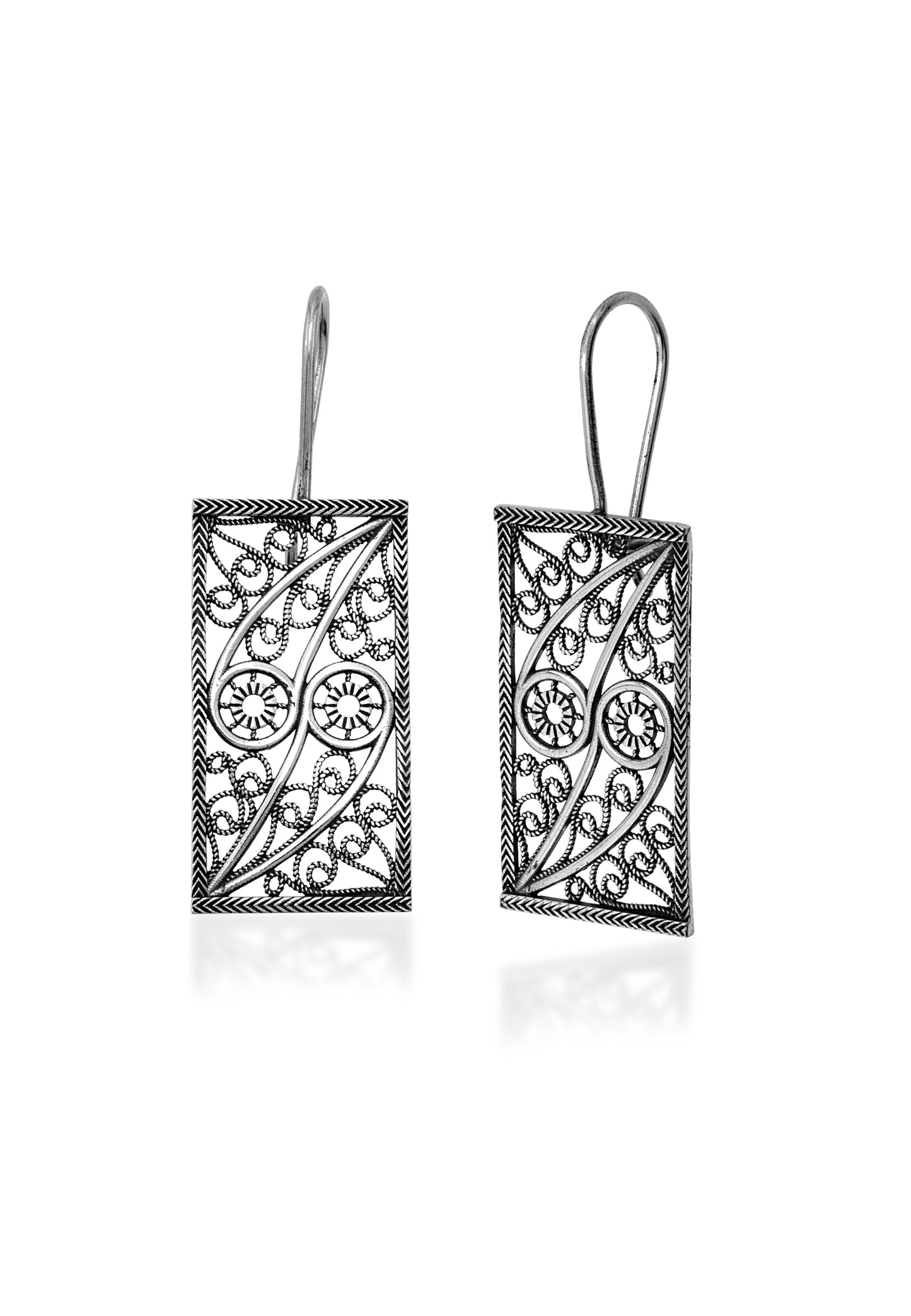 Silver Boho Earrings