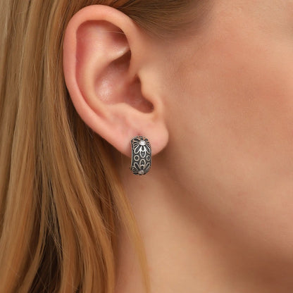 Silver Boho Earrings