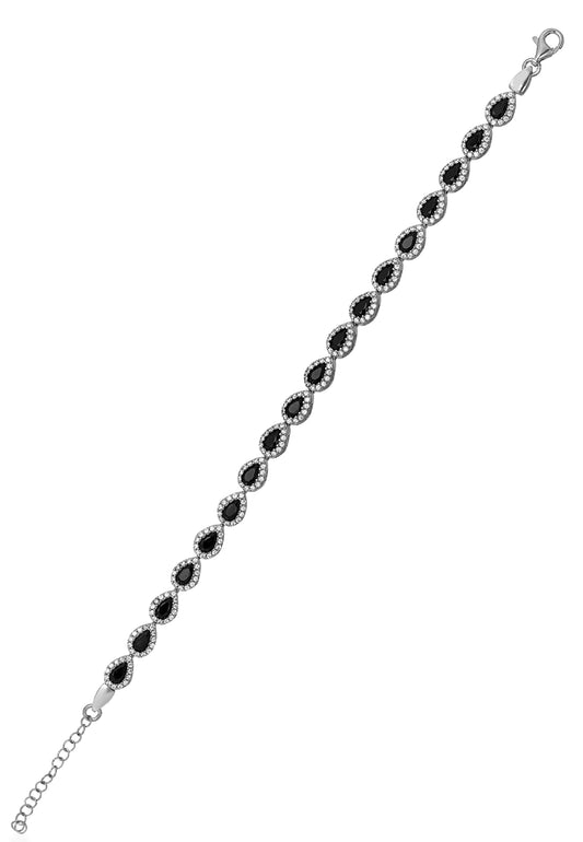 Silver Stone Bracelet