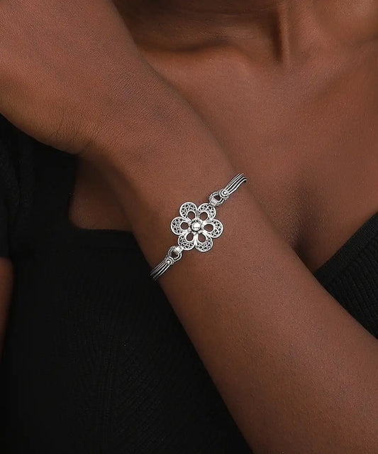 Silver Boho Bracelet