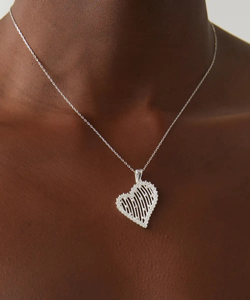 Silver Heart Necklace