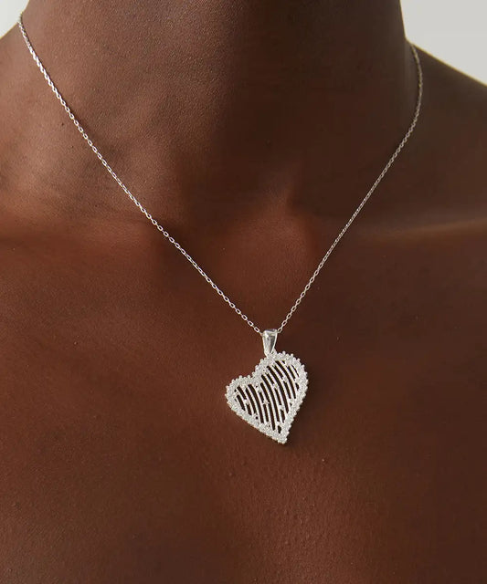 Silver Heart Necklace