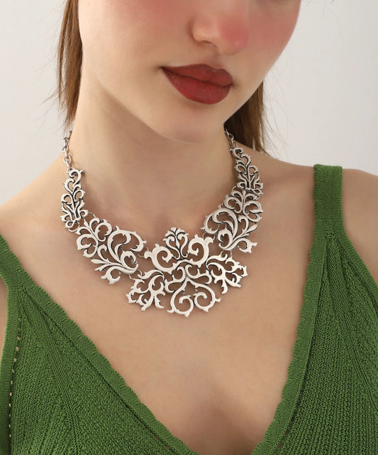 Sterling Silver Plated Women Necklace