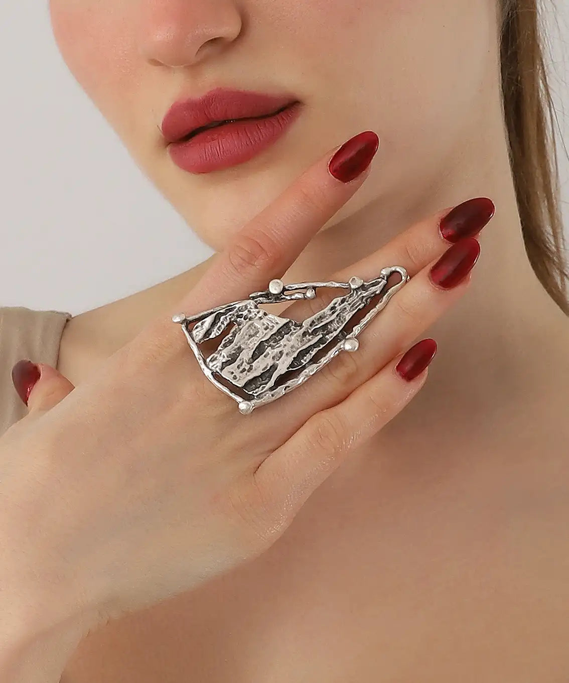 Silver Plated Boho Ring