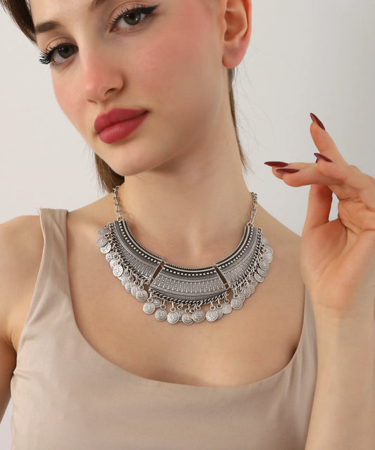Sterling Silver Plated Women Necklace