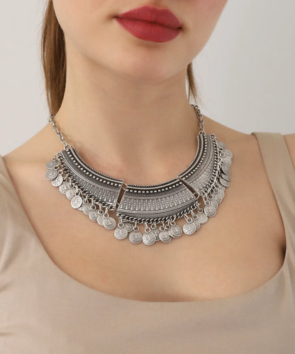 Sterling Silver Plated Women Necklace