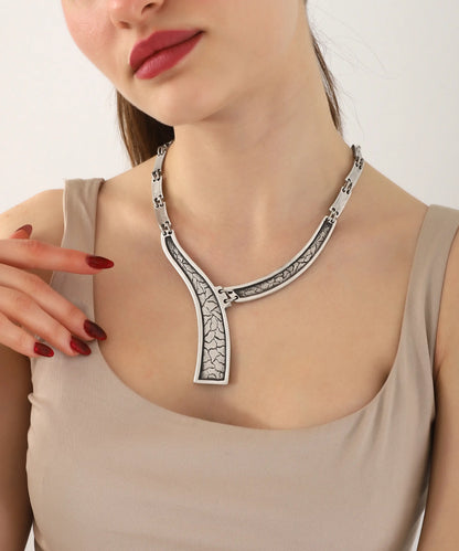 Sterling Silver Plated Women Necklace