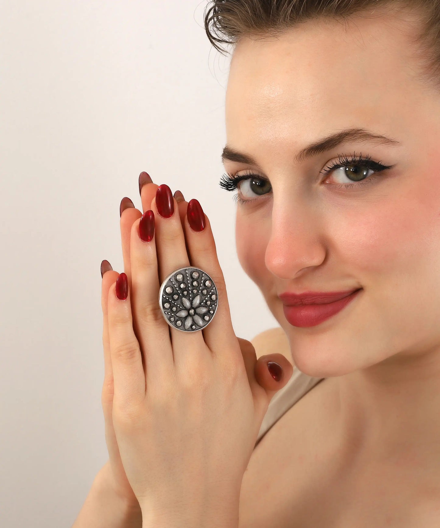 Silver Plated Boho Ring