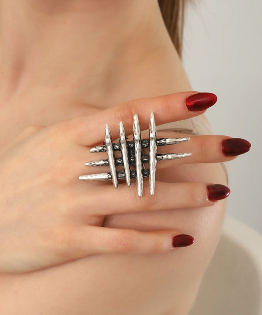 Silver Plated Boho Ring