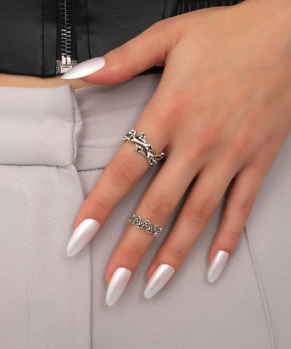 Silver Plated Paw Ring