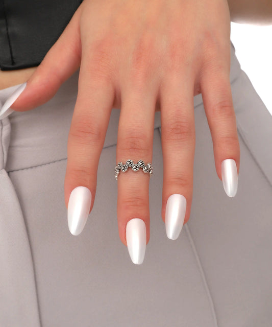 Silver Plated Paw Ring