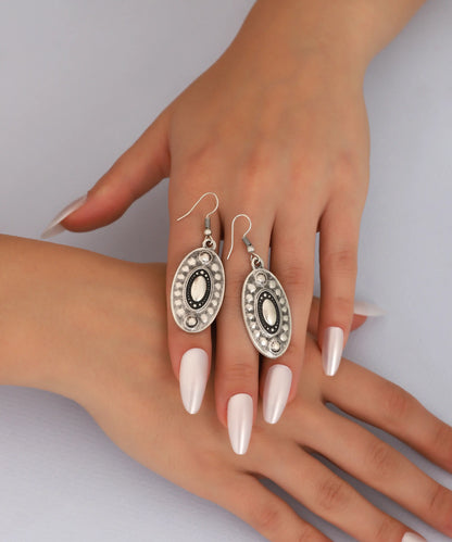 Silver Plated Boho Earrings